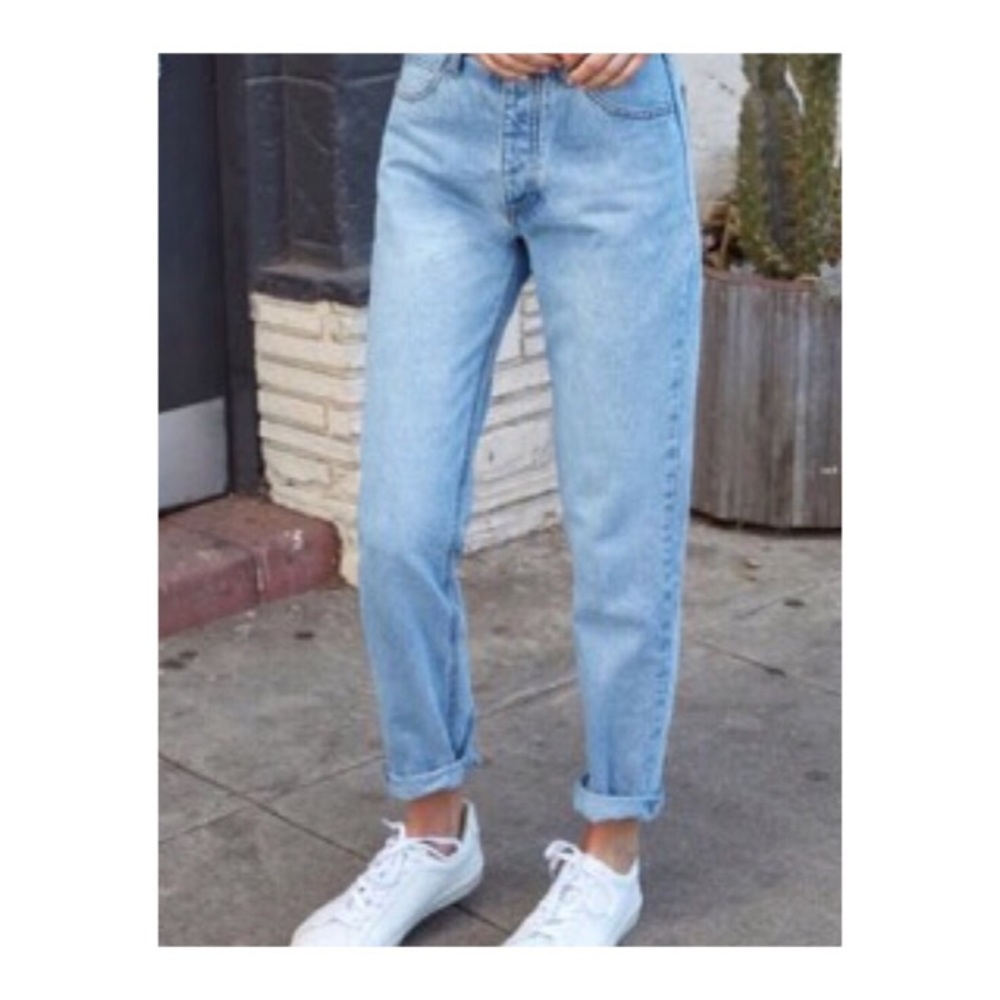 John Galt high-waisted mom jeans